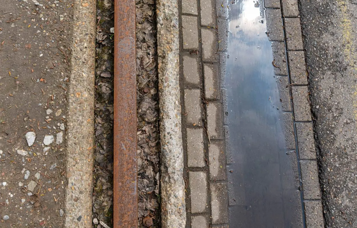 Professional French drain installation and yard drainage system in Wilsonville OR